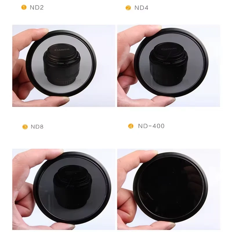 ND2-400 Fader Variable Adjustable ND Filter 49 52 55mm 58mm 62mm 67mm 72mm 77mm - Bild 3 von 4