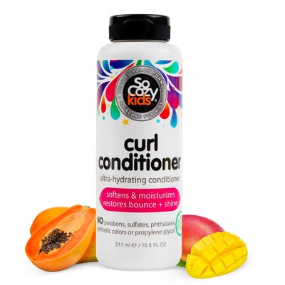 SoCozy Curl Conditioner | For Kids Hair | Softens Restores Bounce and Shine |...