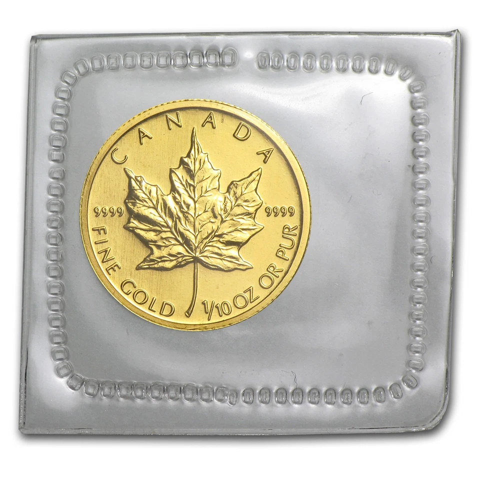 2009 Canada 1/10 oz Gold Maple Leaf BU - Image 3 of 3