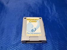 Performance Memory Card for N64 Nintendo 64 Tested