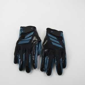 adidas Gloves - Receiver Men's Black/Teal Used