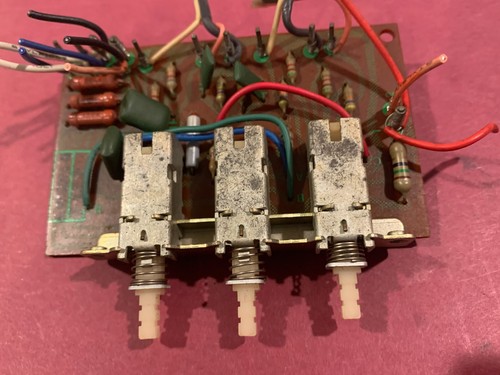Pioneer SX-1010 Vintage Stereo Receiver - Filter / Muting Switch Assembly