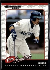 2001 DONRUSS BASEBALL'S BEST THE ROOKIES #R104 ICHIRO SUZUKI RC MARINERS