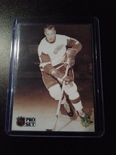 Gordie Howe Card #344 Pro-Set 1991-92