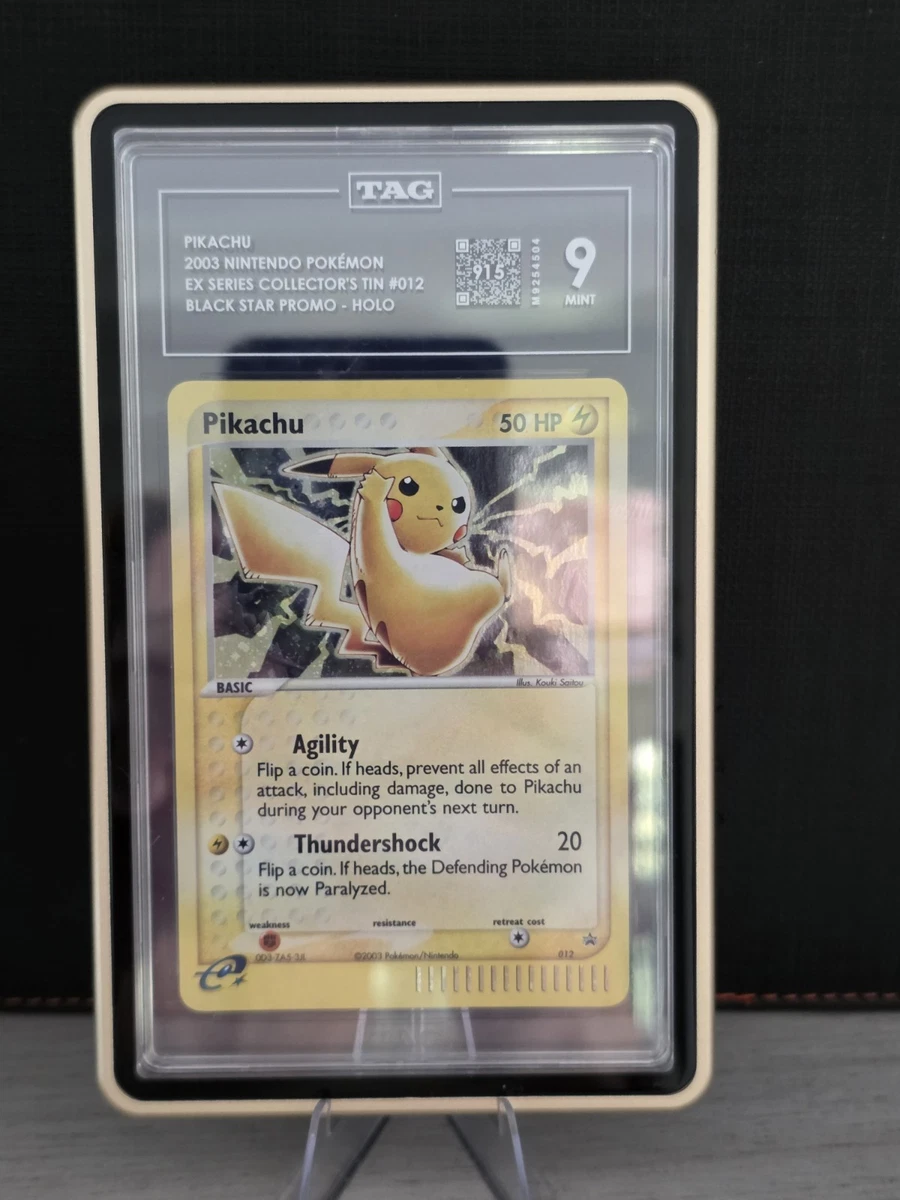 Pokémon TCG Grade 9 Pikachu Individual Collectible Card Game Cards