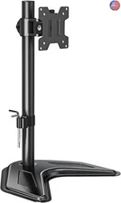 MOUNTUP Single Monitor Stands, Freestanding VESA Monitor Desk Mount fits 13''