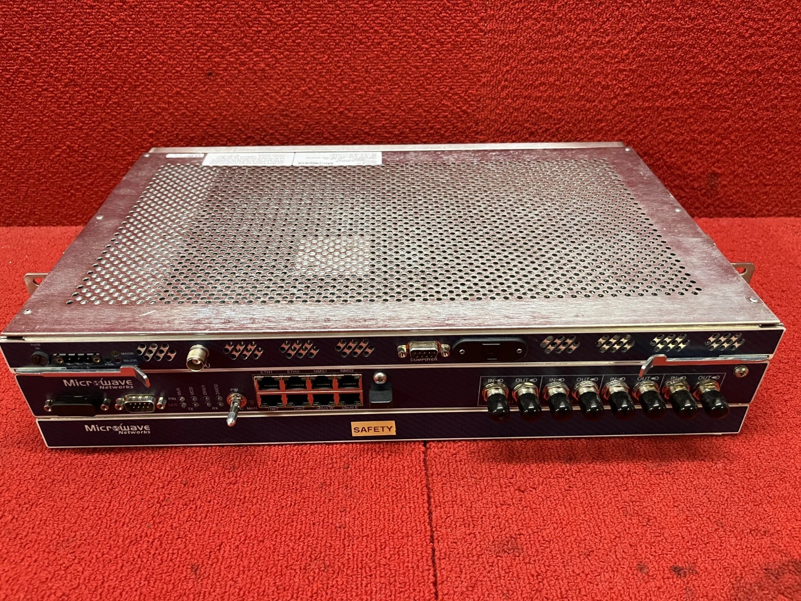 Used Microwave Networks Proteus MX-Series J18NC2-155F-NN0-EX32-BG3L03000
Opens in a new window or ta
