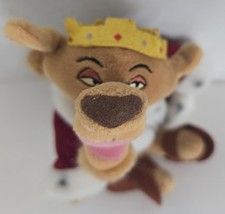 Plush Beanie Vintage Disney Robinhood Prince John 9 Inch