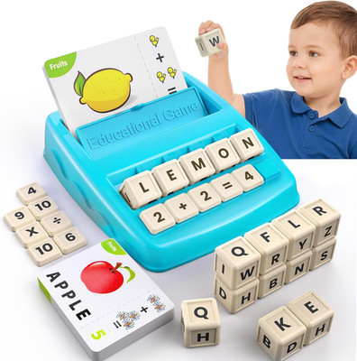 Educational Toys Learning Games for Kids 3-8, Matching Letter Spelling Early Mat