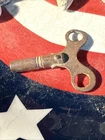 Dug Civil War 💥 🇺🇸 💣 Brass Clock  key