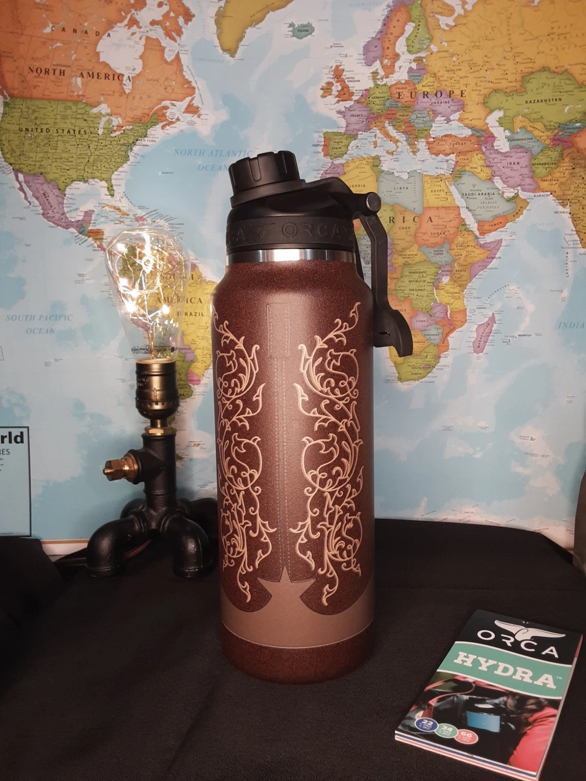 ORCA Hydra 34 oz Cowboy Boot Bottle – Western–Rodeo New