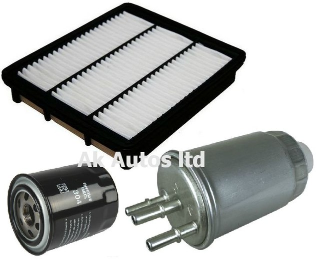 FOR HYUNDAI TERRACAN 2.9 CRTD 03> SERVICE PARTS OIL AIR & DIESLE FUEL