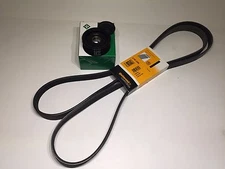 OEM Mercedes Set S500 E320 S430 ML320 Belt Idler Pulley & Belt-Ina,Conti,Bosch