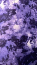 purple tie dye fleece socks mens/womens unisex sizes 5-14.5 you choose