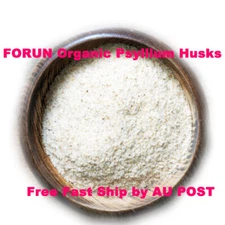 FORUN Organic Psyllium Husk - Superfood, Pure