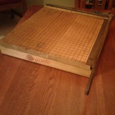 INGENTO PAPER CUTTER N. 04 MADE IN CHICAGO ILL. U.S.A.12 X 12 GREAT PATINA