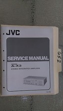 JVC a-x3 service manual original repair book stereo amp amplifier integrated