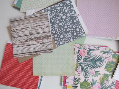 6x6 Papiere American Crafts Crate Paper, Studio Calico Menge 100