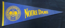 University Notre Dame Fighting Irish VINTAGE College Full Size Pennant