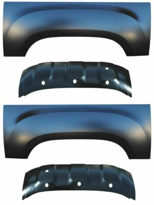 #ad 2007 2013 Gmc Sierra Upper Rear Wheel Arch Outer Wheelhouse Set 6#x27; amp; 8#x27; Beds $299.68