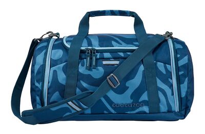 coocazoo Sports Bag Sporttasche Tasche Breaking Waves blau hellblau Neu