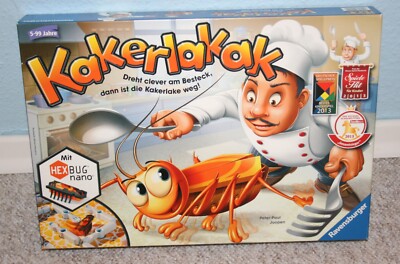 Ƹ̵̡Ӝ̵̨̄Ʒ KAKERLAKAK Spiele Hit 2013 Ravensburger mit HEX Bug nano
