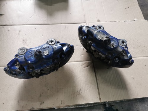 BMW 1 SERIES F20 2018 M140i 3.0 PETROL PAIR OF FRONT BREMBO BRAKE CALIPERS 4 POT - Picture 8 of 10