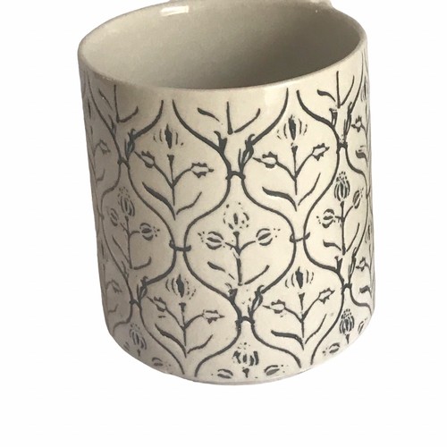 3 CREATIVE CO-OP Large Mug STONEWARE TAN Brown 16 oz Coffee Tea Cocoa SM62/65 - Picture 3 of 5