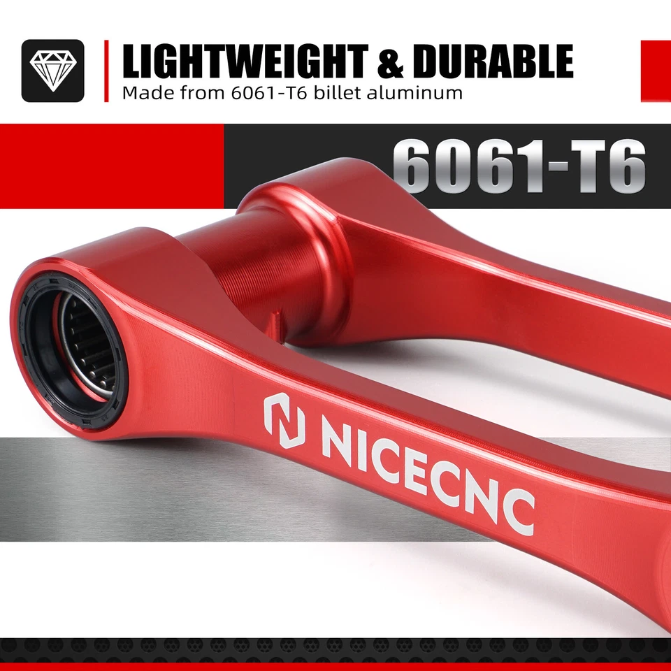 NICECNC eslabón de bajada inferior 1,25" para Beta RR 350 390 400 430 450 480 2010-2025 Foto 4 de 4