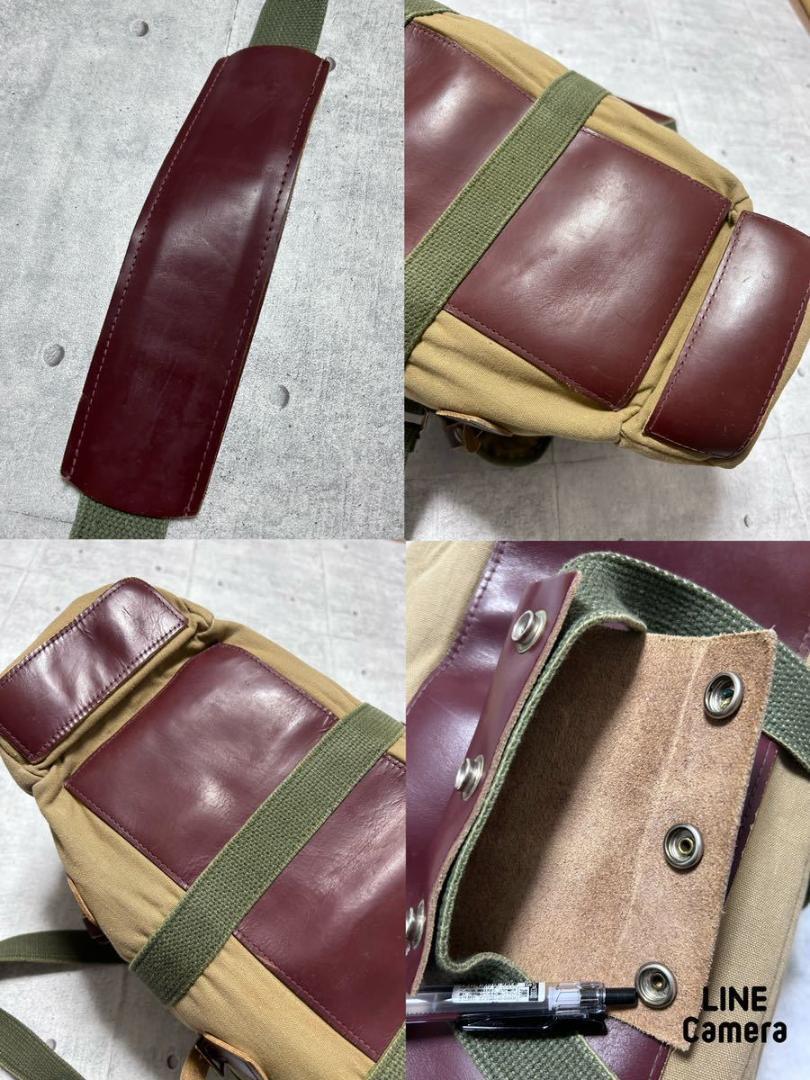 60s 美品 ORVIS フィッシングバッグ ブラス ファルコン ジッパー 60s Good Condition ORVIS Fishing Bag Brass Falcon Zipper | eBay