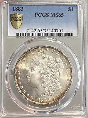 1883 MS65 モーガン 1883 PCGS MS65 Morgan Silver Dollar | eBay