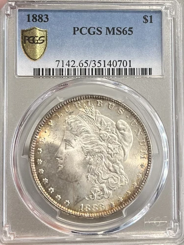 1883 PCGS MS65 Morgan Silver Dollar