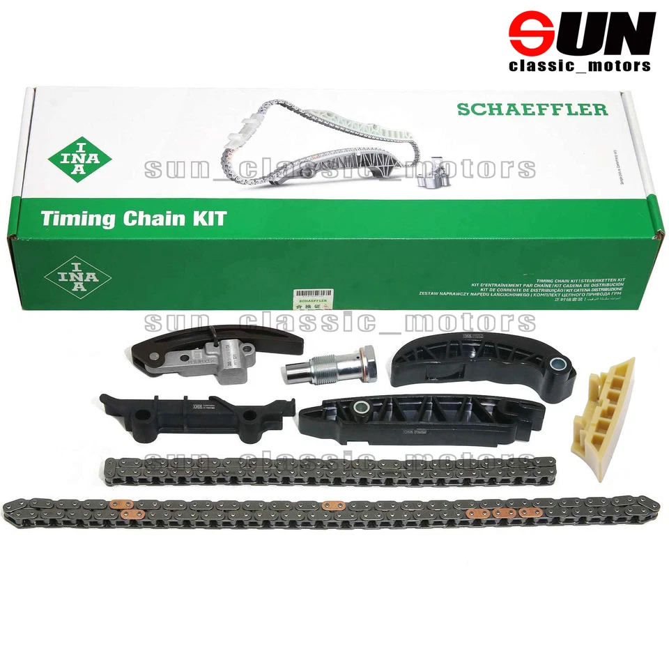 8pcs Timing Chain Guide Kit For Porsche VW Passat CC Touareg Audi Q7 3.6 VR6 FSI - Imagem 3 de 4