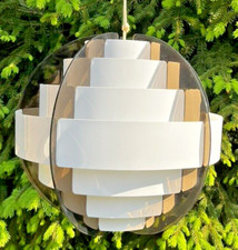 SUSPENSION DESIGN VINTAGE Strips de Brylle flemming et Preben Jacobsen vers 1970