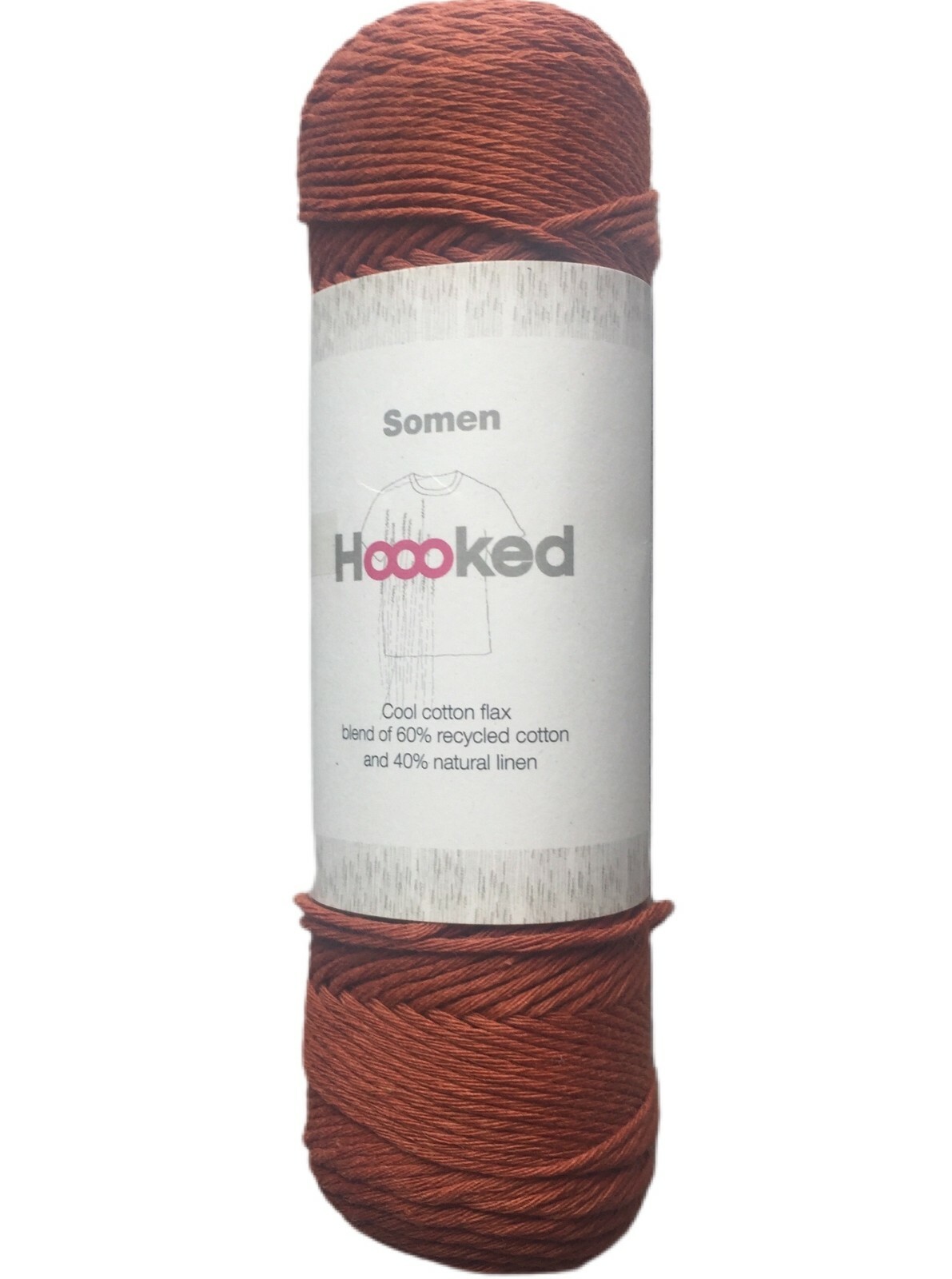 Hoooked Somen Recycled Cotton/ Linen Yarn DK 100g eco friendly and