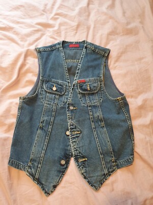 Lee Cooper Sleevless Denim Jacket UK