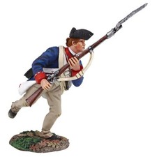 W.Britains:BR16022 - 1st American Regiment Charging with Bayonet No.1 1777-1787