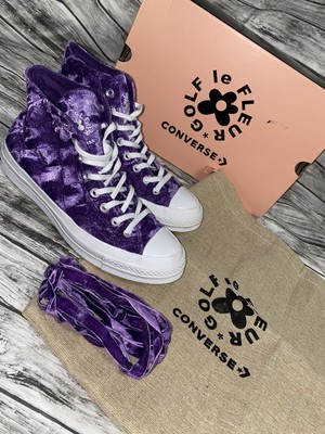 tyler the creator converse velvet