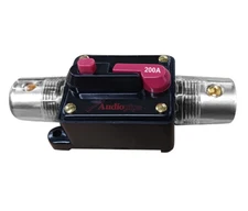 Audiopipe Manual Reset Circuit Breaker 200 Amp