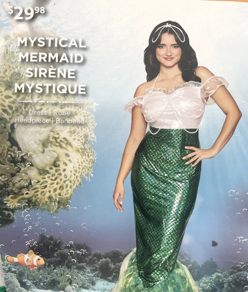 Disfraz de Sirena Mística Dreamgirl Mujer Mediano (8-10) Foto 2 de 4