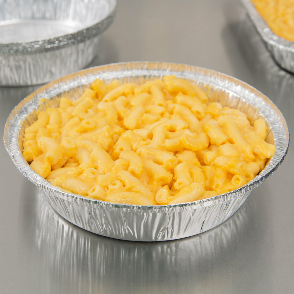 7in Round Aluminum Foil Pans (500 Pans Per Case)