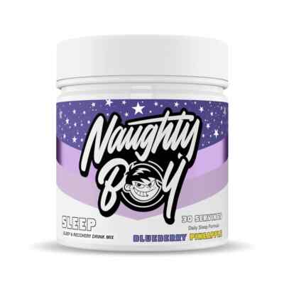 Naughty Boy Sleep Blueberry Pineapple 405g / 30 serv 01/26  + vegane Samples