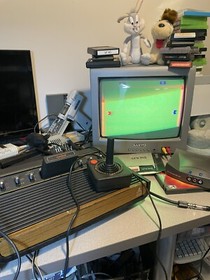 Atari CX2600 'Heavy Sixer' Six Switch Console Sunnyvale RARE 2600 WORKING