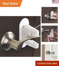 Child Safety Door Lever Lock - 2 Pack - Easy Installation - No More Locked Rooms