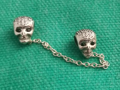 CHARM Sicherheitskette in SILBER.