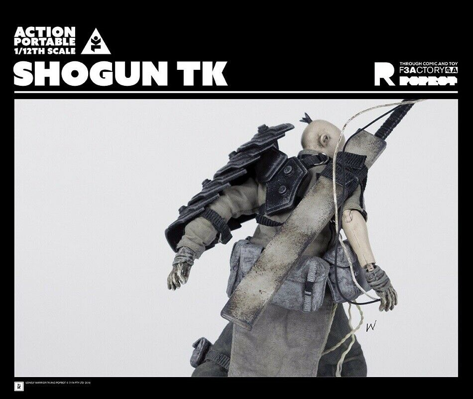 コミック・アニメ threeA 1/12 ACTION PORTABLE ghg WHITE In stock 3A ThreeA Action Portable 1/12th Scale Shogun TK