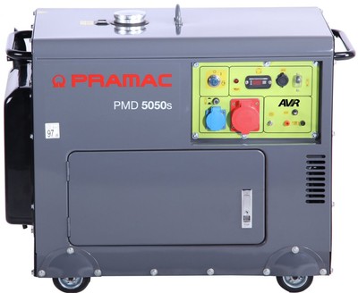 PRAMAC Notstromaggregat Stromerzeuger Generator Diesel PMD 5050 230-400V E-Start