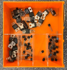 Vintage IC Regulators and Adjustable Current Sources Mixed Lot LM340, LM317 etc