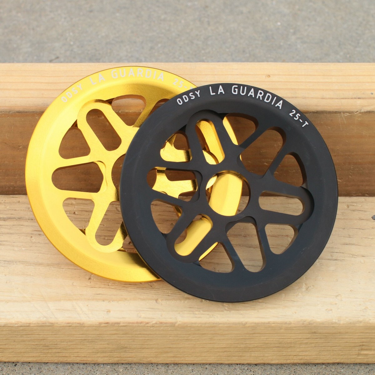 ODYSSEY BMX BIKE LA GUARDIA GUARD BICYCLE SPROCKET BLACK GOLD | eBay