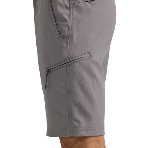 Pantalones Cortos Para Hombre Gris Wrangler Performance Cintura Elástica Lateral Talla 42/10" Entrepierna - Imagen 5 de 6